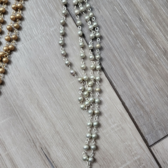 Layered tassel necklaces - Picture 5 of 15